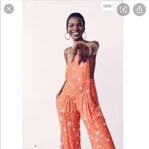 Sweet in the streets printed overall